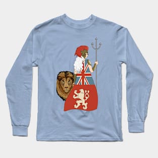 Britannia the Warrior (Large Design) Long Sleeve T-Shirt